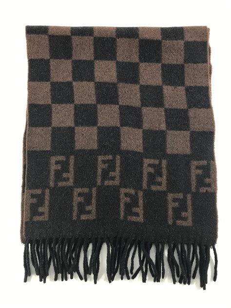 fendi wool scarves|Fendi vintage scarf.